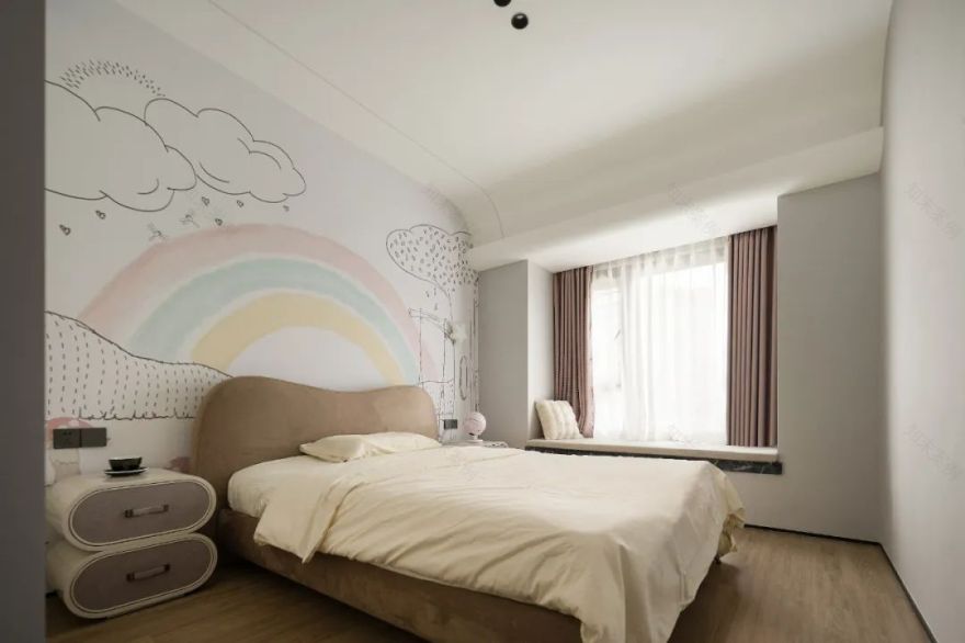 谁来了都说我家拉高了全小区颜值!180㎡大平层精装爆改,气质私宅就该这么装~-73