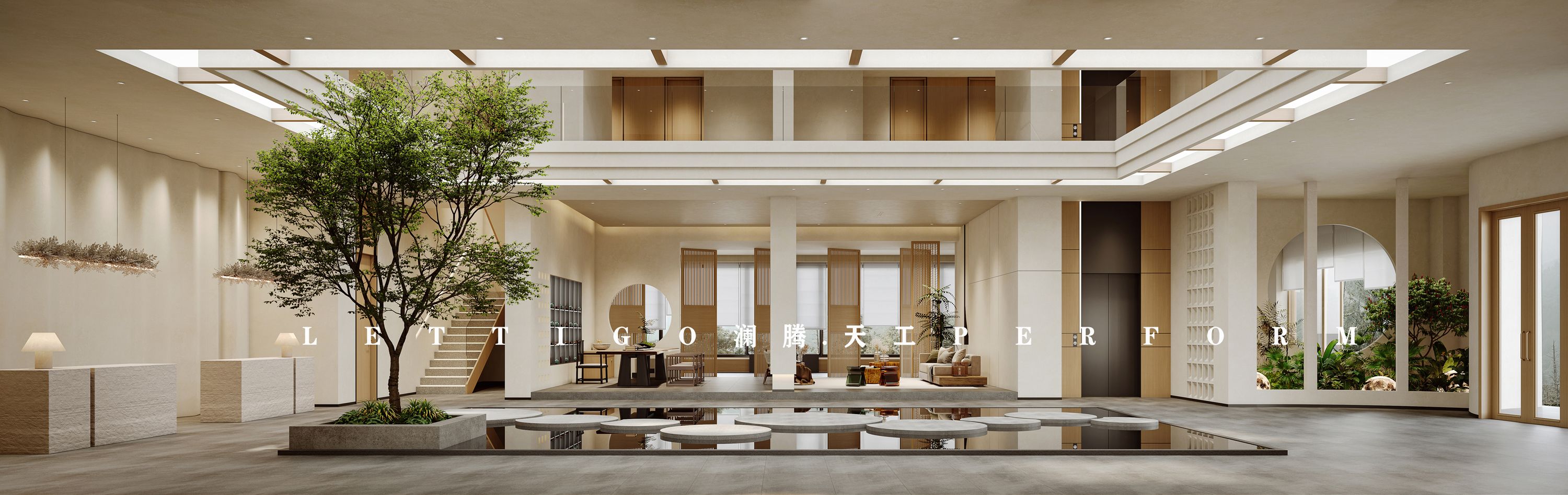 新中式酒店，清宁澄净，气韵东方-2