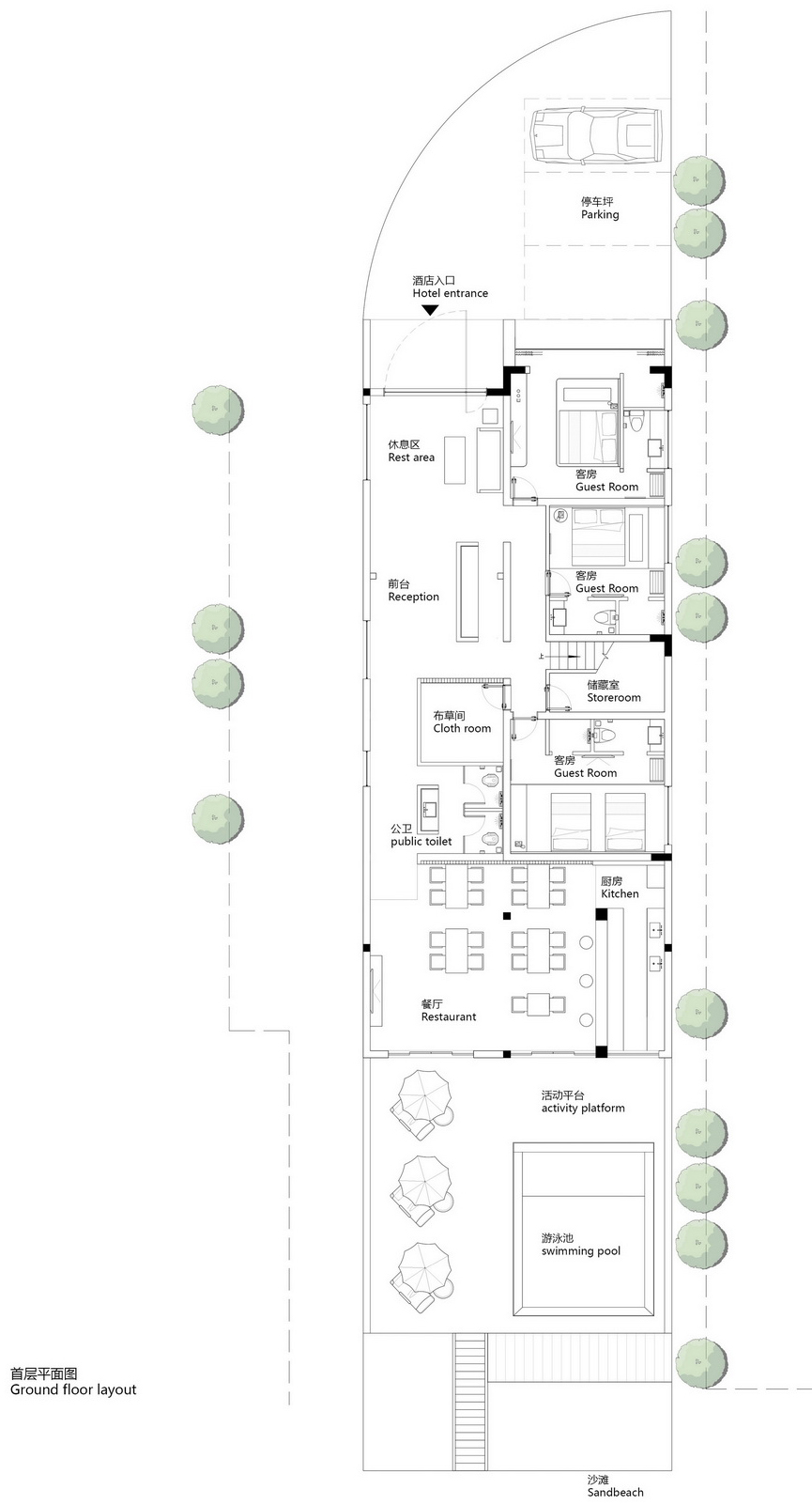 三亚·六甲设计酒店 / 上海曼都建筑设计咨询有限公司-66