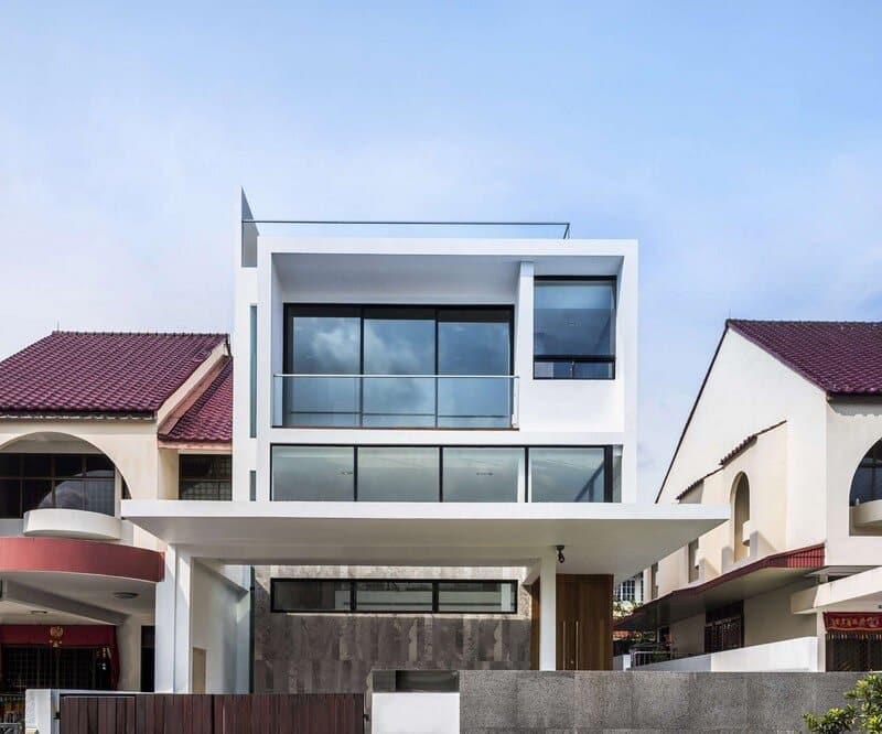 Screen House（半独立式住宅）丨新加坡丨Hier Architects-27