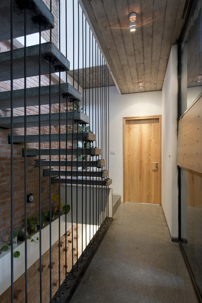 越南“香屋”绿意盎然,钢架遮阳生机勃勃-47