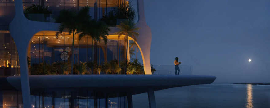 迈阿密超高层Aura丨美国迈阿密丨由马岩松领衔的MAD建筑事务所-21