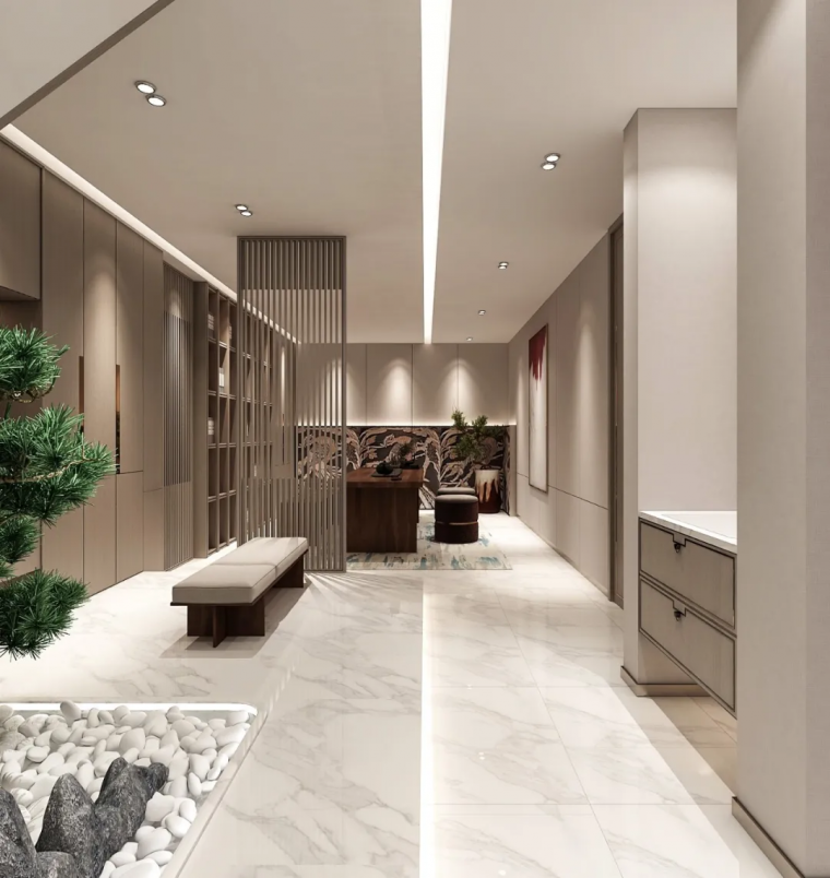 古今元素混搭的优雅别墅-6