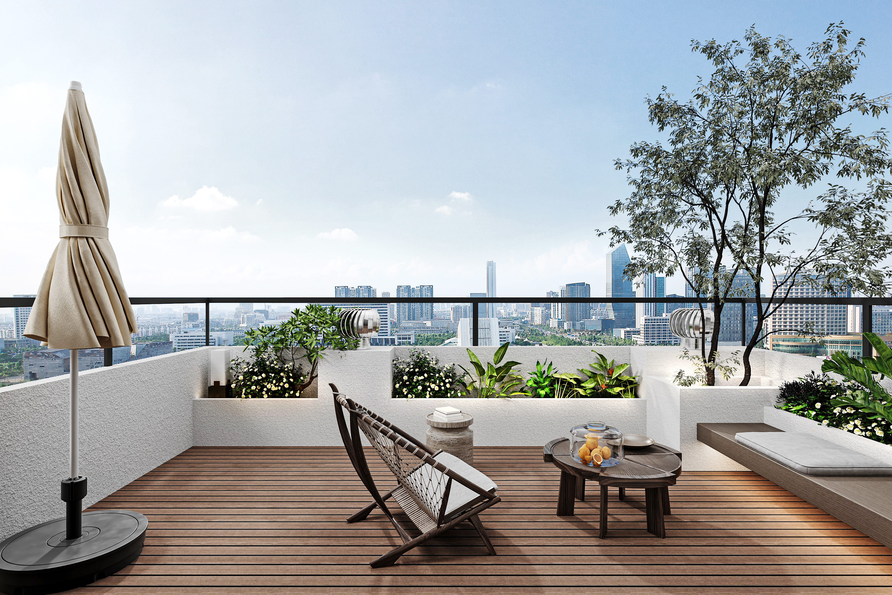 现代风客餐厅小复式-10