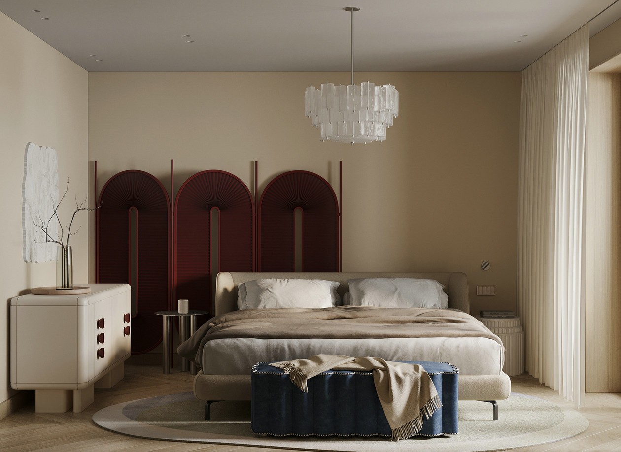 多彩色系小空间公寓设计 新时代的浪漫风情，邂逅都市自然-12