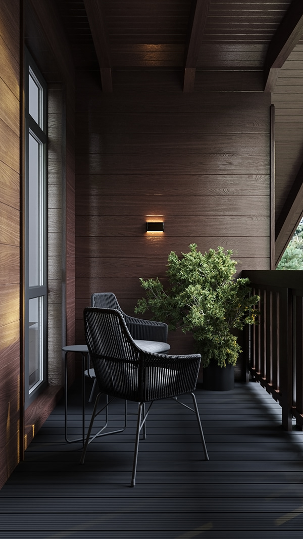 107㎡高级灰色系公寓设计-21