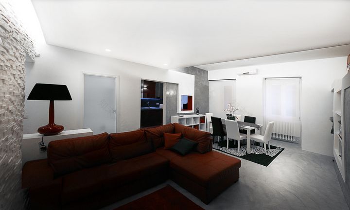 罗马50平米公寓改造项目丨意大利罗马丨Davide Coluzzi e Overhome-11