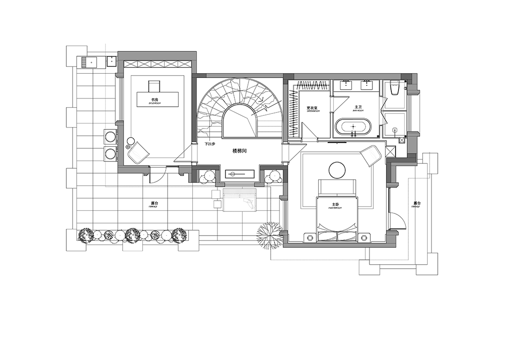 平潭如意半岛 900㎡别墅丨中国福州丨HHD恒合立创设计-56