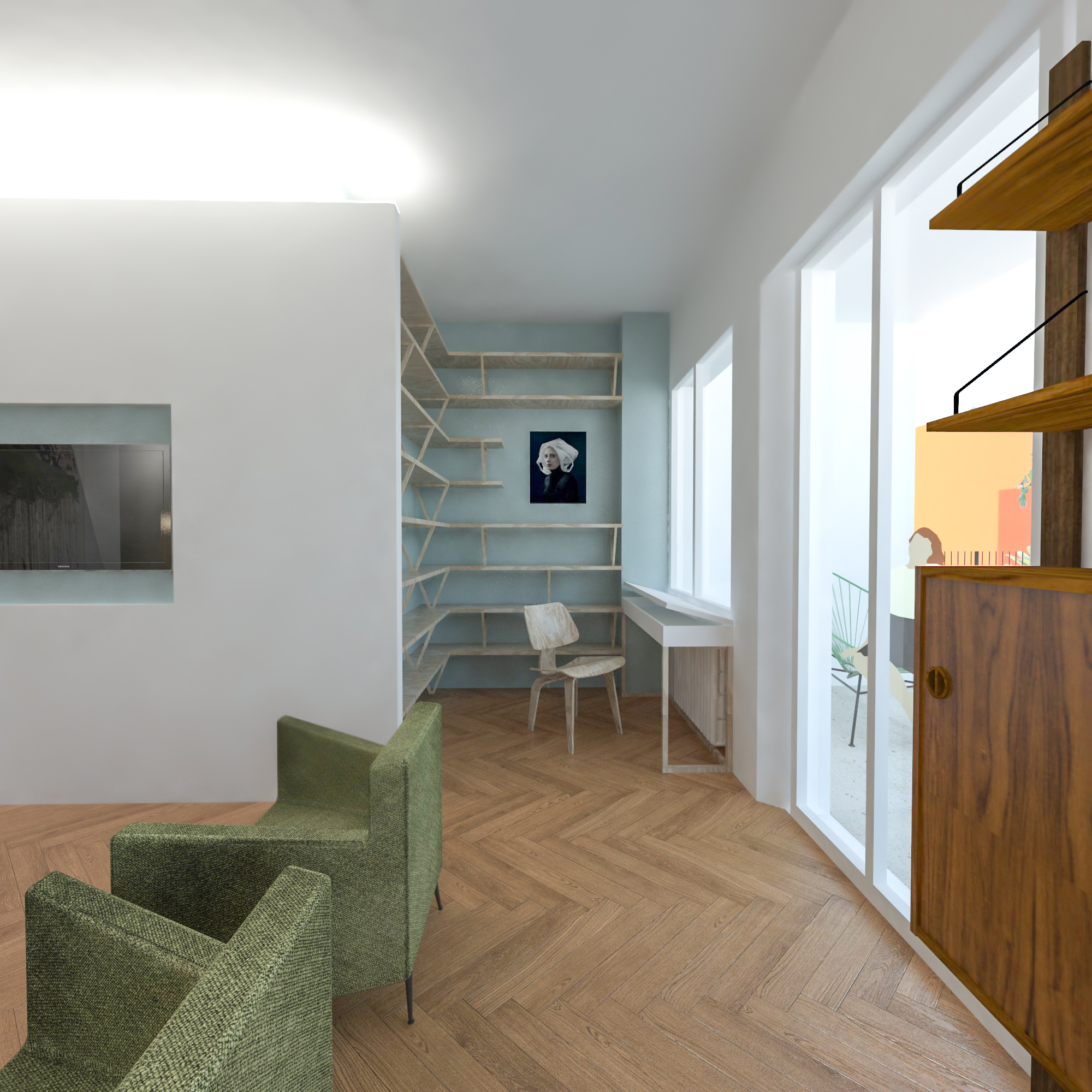 米兰双人收藏家公寓-100