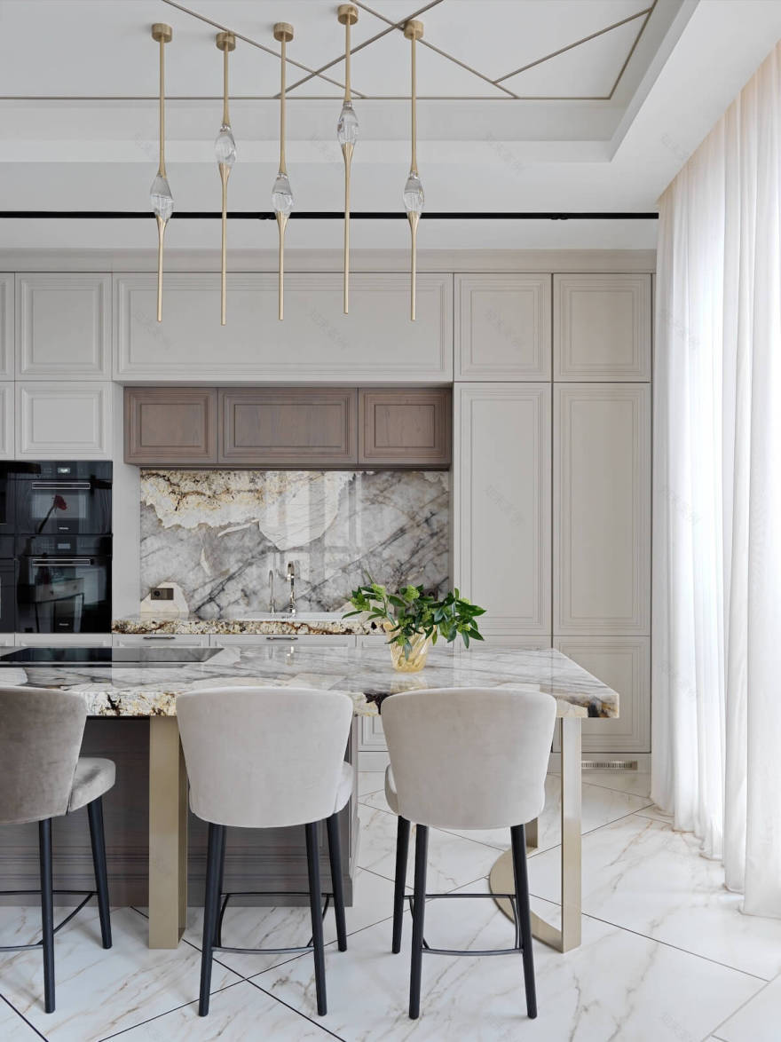 红方顶层公寓丨俄罗斯莫斯科-11