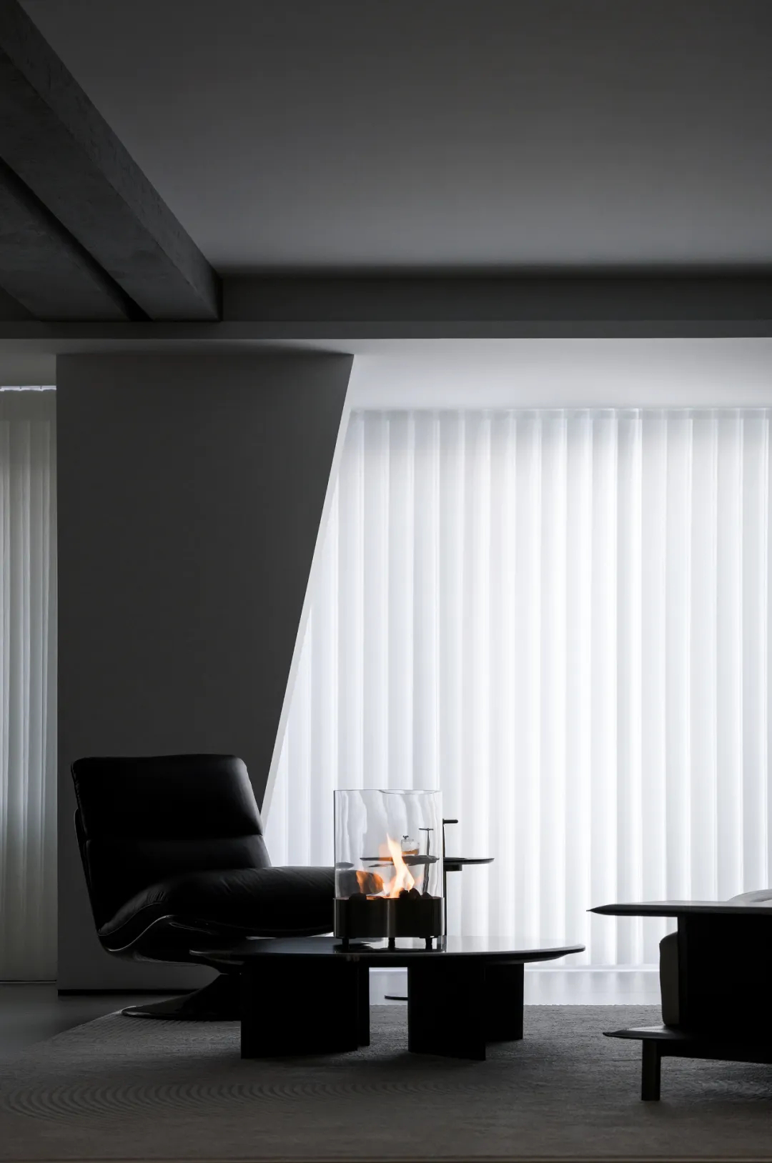 140㎡素墨写意，极致的黑白美学现场-43