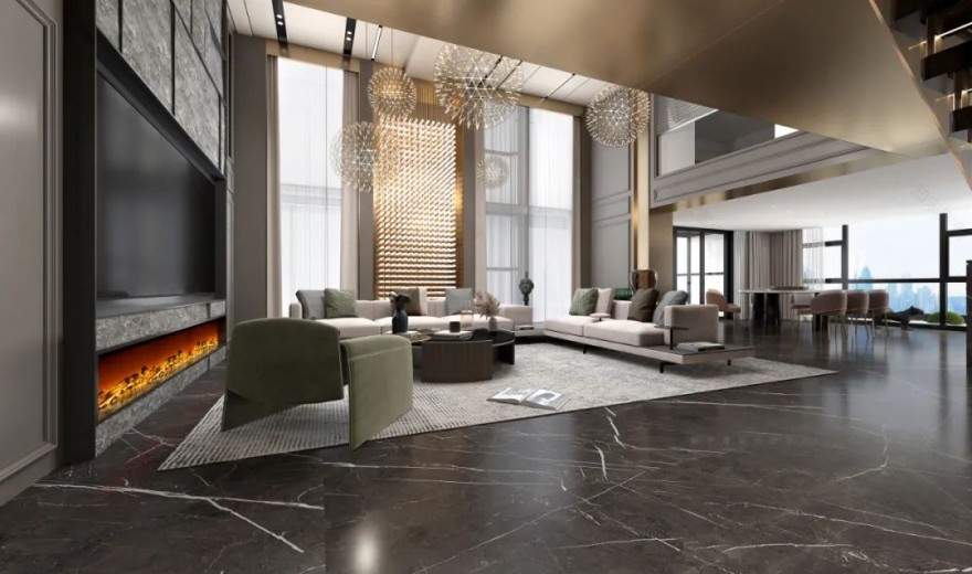 现代美学 · 杭州 300㎡经典别墅设计丨中国杭州丨赵艺哲设计工作室-15