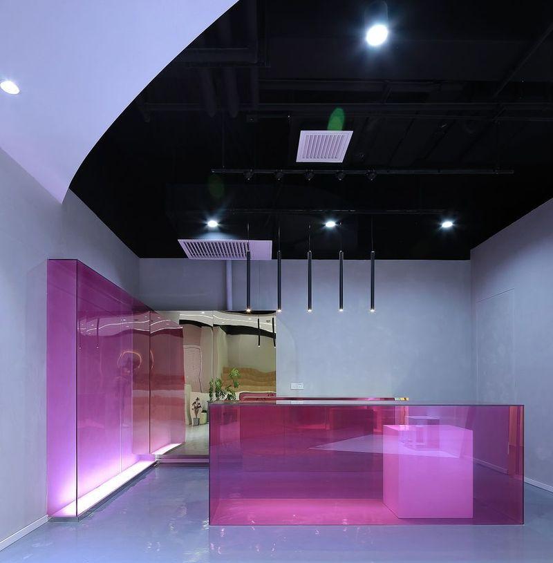 杭州麦瑞婚礼策划办公室，创意错位空间设计-15