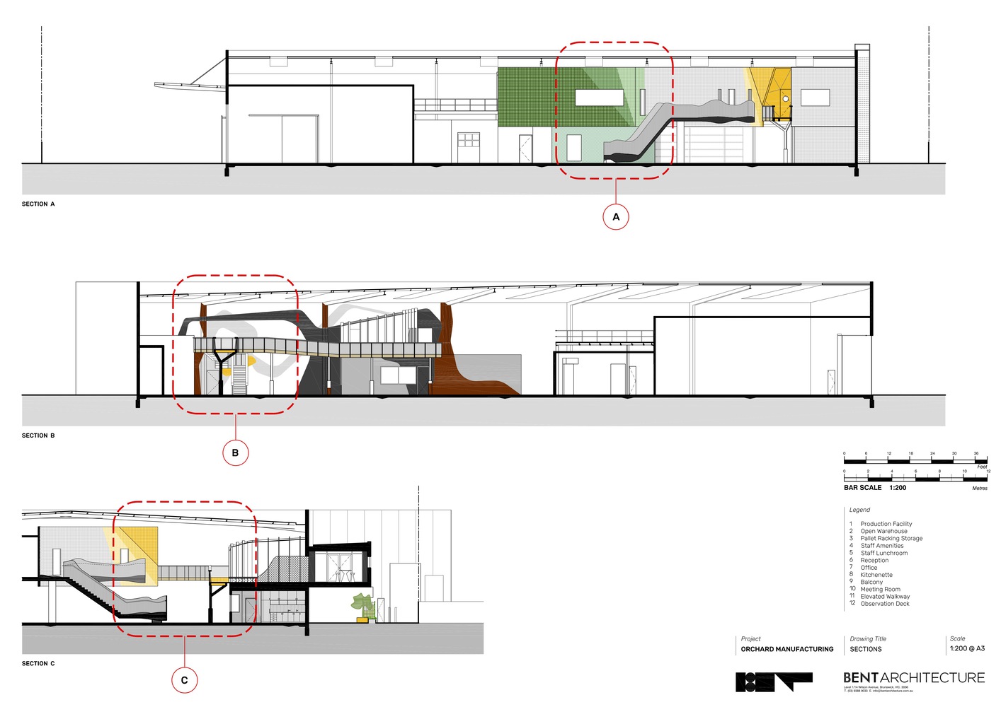 果园制造有限公司办公室丨澳大利亚丨Bent Architecture-48