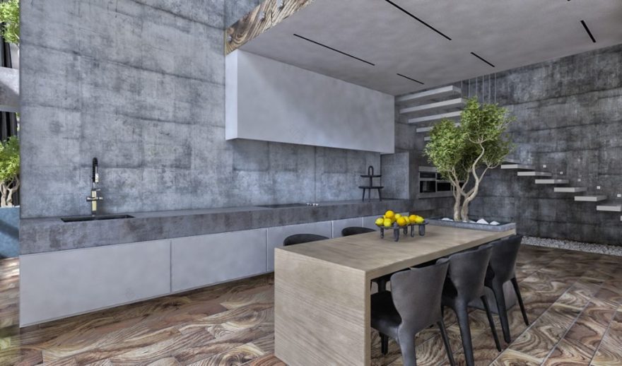 Exquisite and Luxurious Two level Townhouse Designed by Elena Lapshina.-25