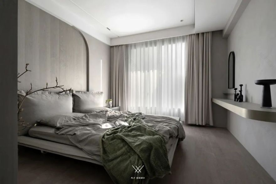 杭州蓝色霞湾 125㎡三室两厅设计丨中国杭州丨菲拉设计-36