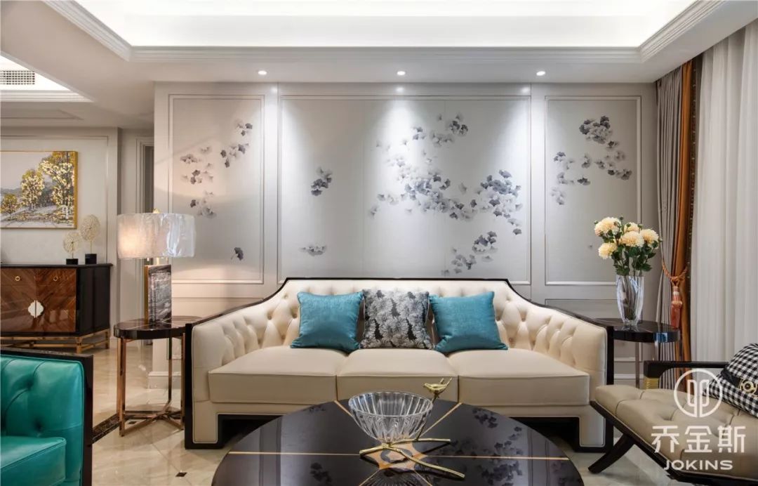 常州九洲新世界花苑美式轻奢套间设计-20