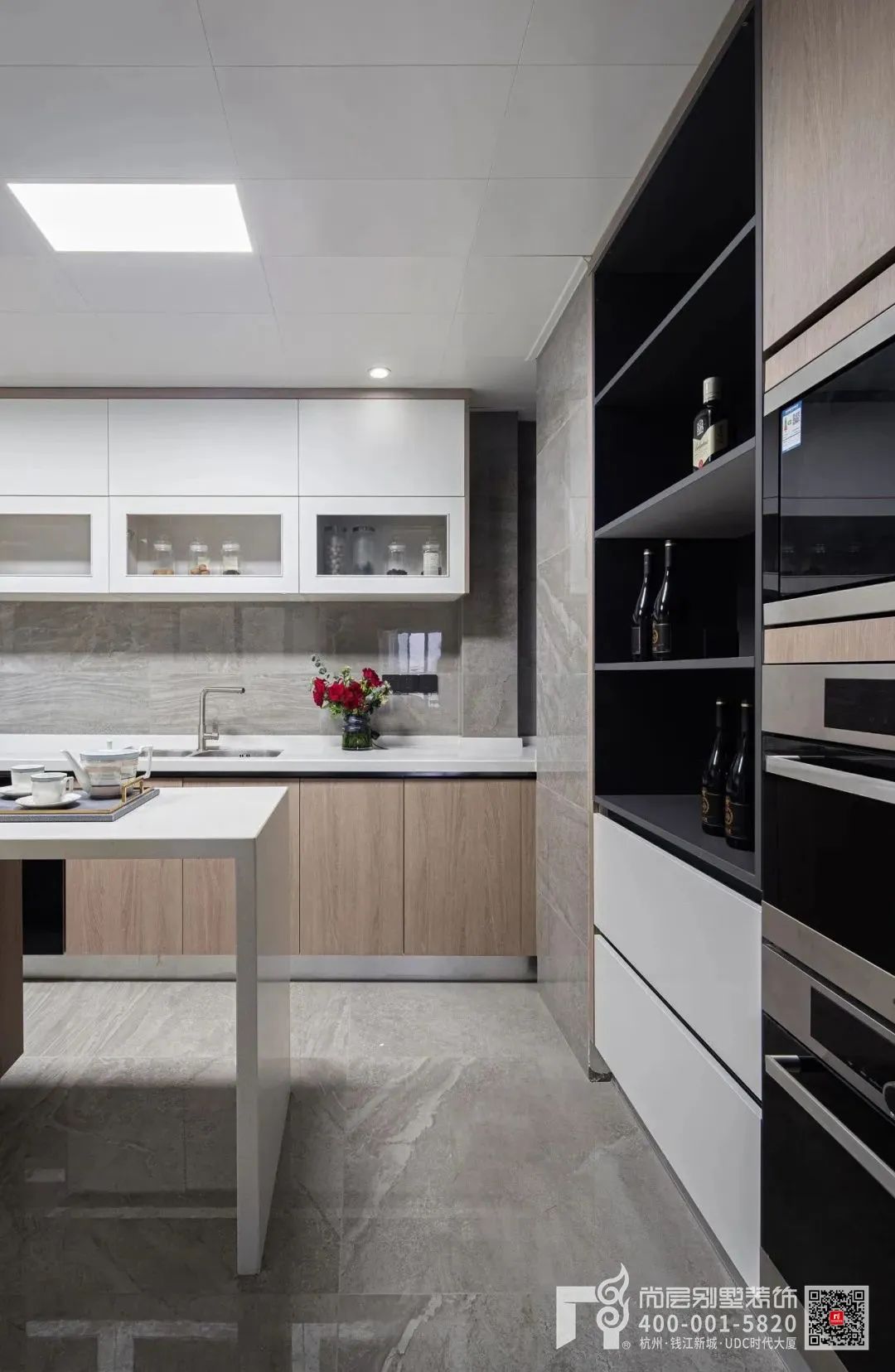 现代大平层设计丨杭州尚层装饰-26