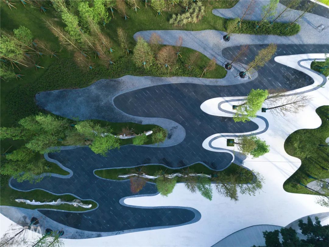 壹号半岛 | 梦境般的曲线景观设计-2