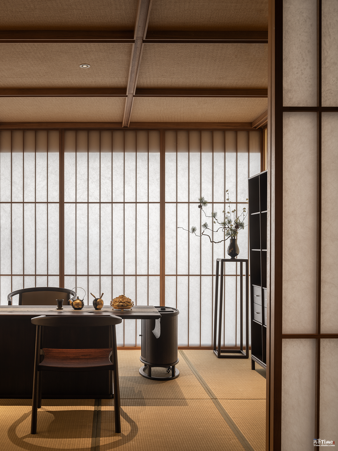 源木禅 茶 · 家具空间展厅丨中国西安丨子俞空间设计-58