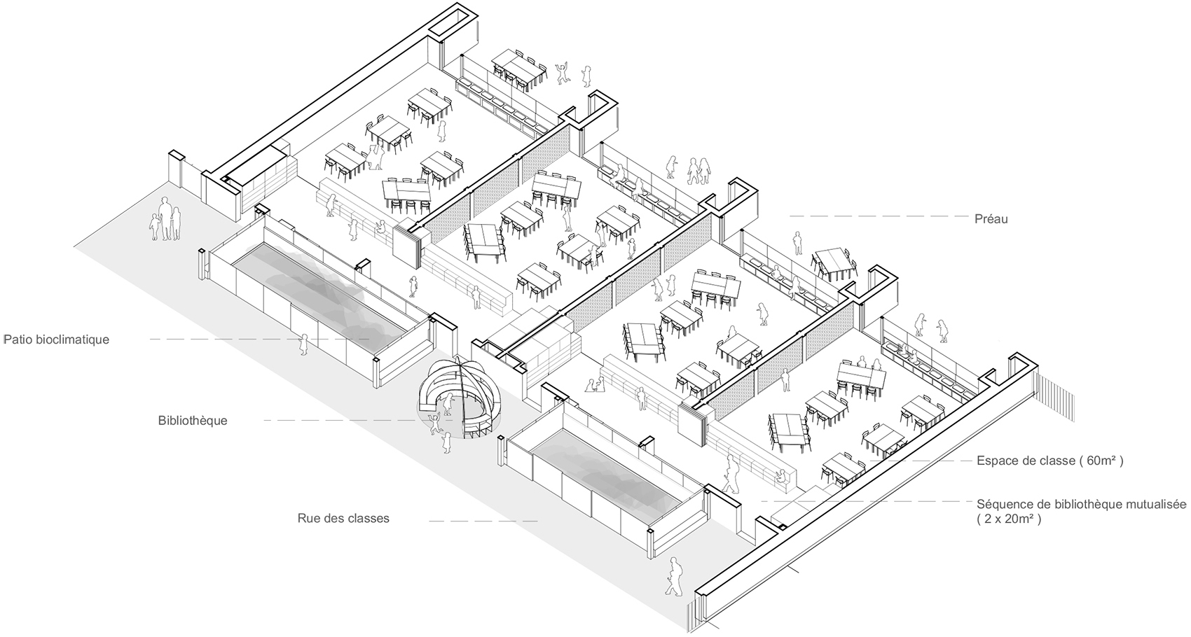 Simone Veil学校综合体丨法国丨Le Penhuel & Associés等多家单位-53