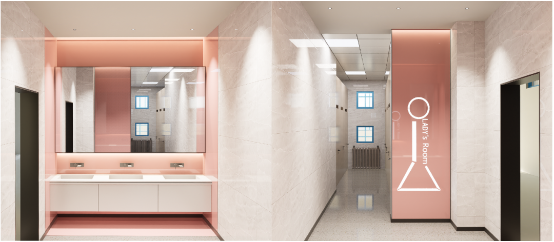 【现代·设计】方案二所作品——西北工业大学长安校区智慧教学楼D座室内改造装修项目-74