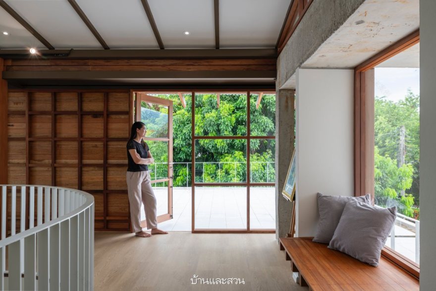 บ้านวิวภูเขาทรอปิคัลโมเดิร์น เปิดมุมมองสู่ดอยสุเทพ - บ้านและสวน-22