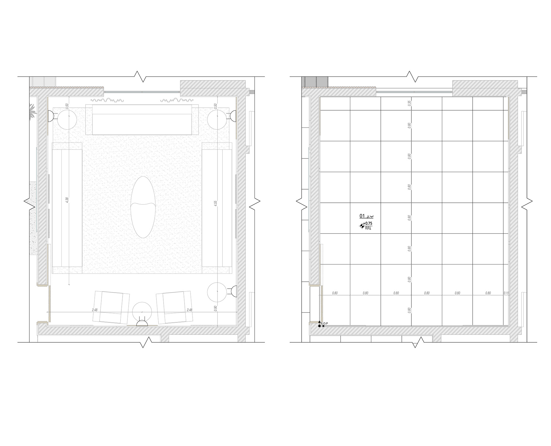 RA 住宅  室内套餐丨沙特阿拉伯丨Bariq Consultants-34