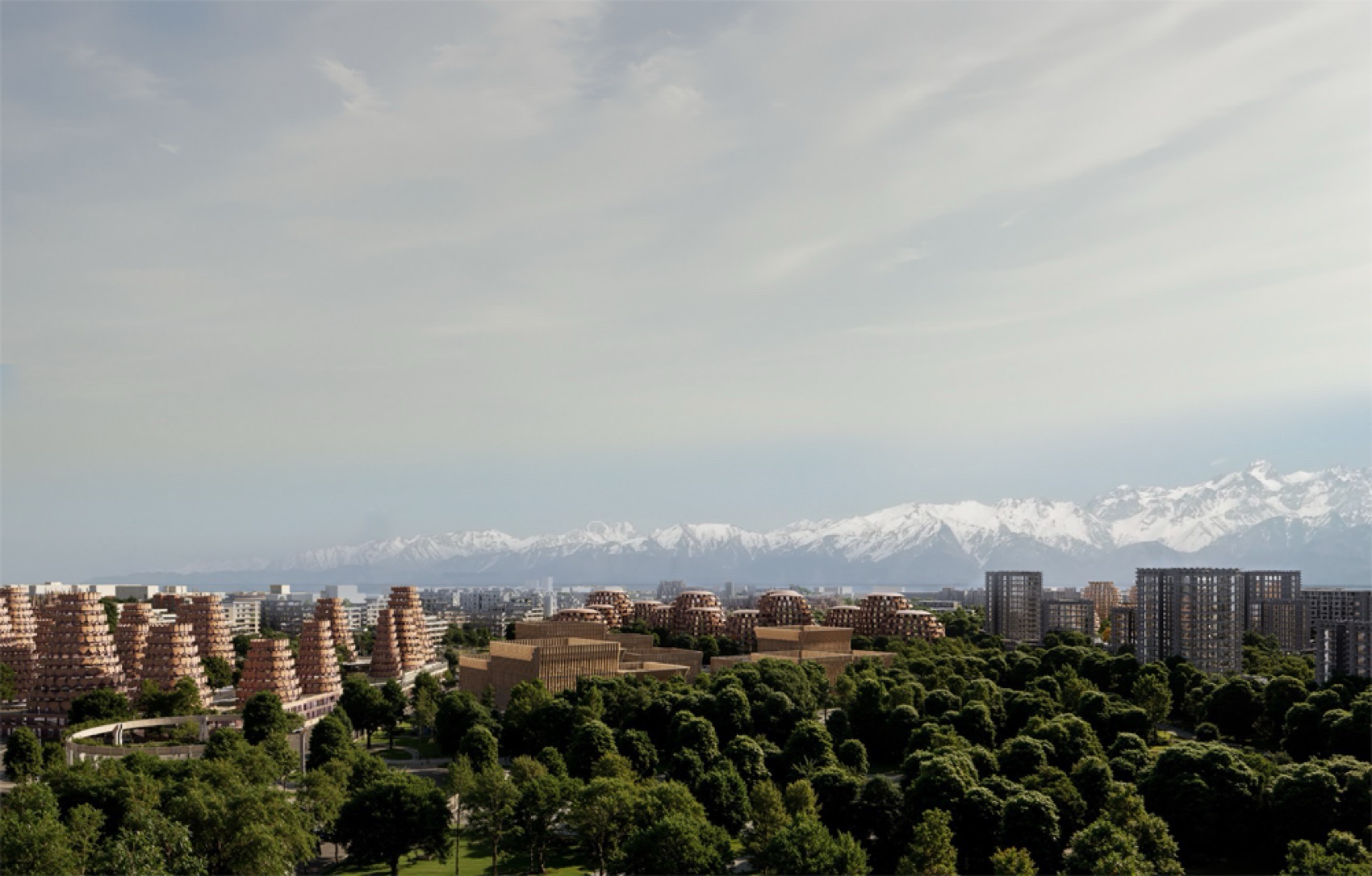 阿拉木图之门丨哈萨克斯坦丨Davide Macullo Architects-14