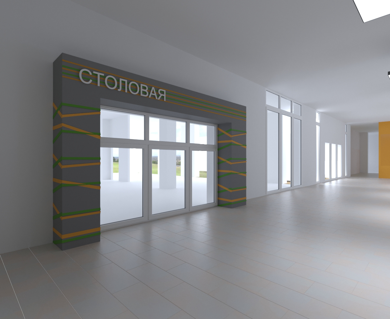 Междуреченская школа 学校设计-5