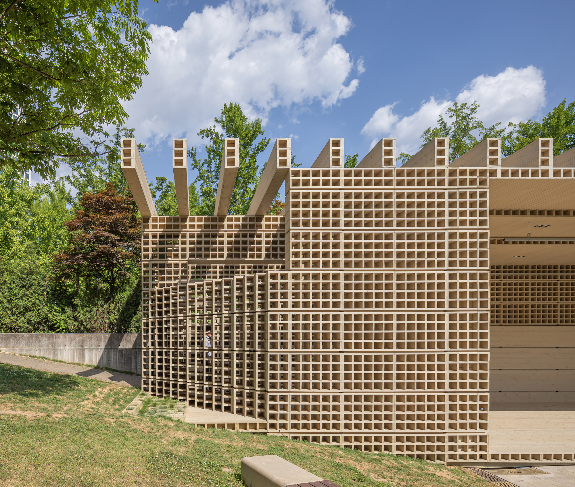 Ecological Matrix, Breathing Net Pavilion / Soltozibin Architects-17