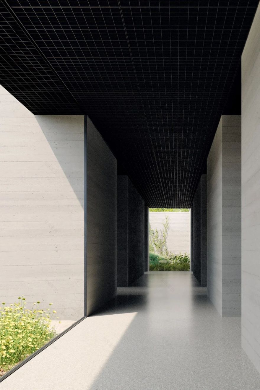 比利时根特庭院别墅设计丨Element Architecten-53