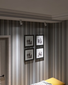 3D visualization of the hallway interior:
