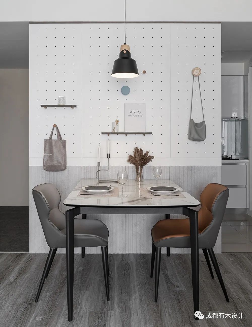 2023 年现代风微侘寂感住所设计典范丨欧德-59