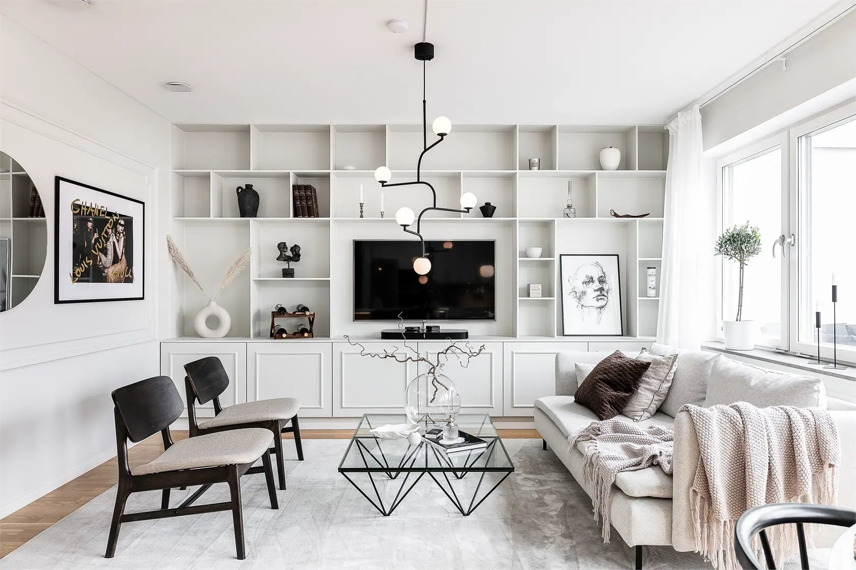 瑞典家居设计风 | 简洁优雅的居住空间-15