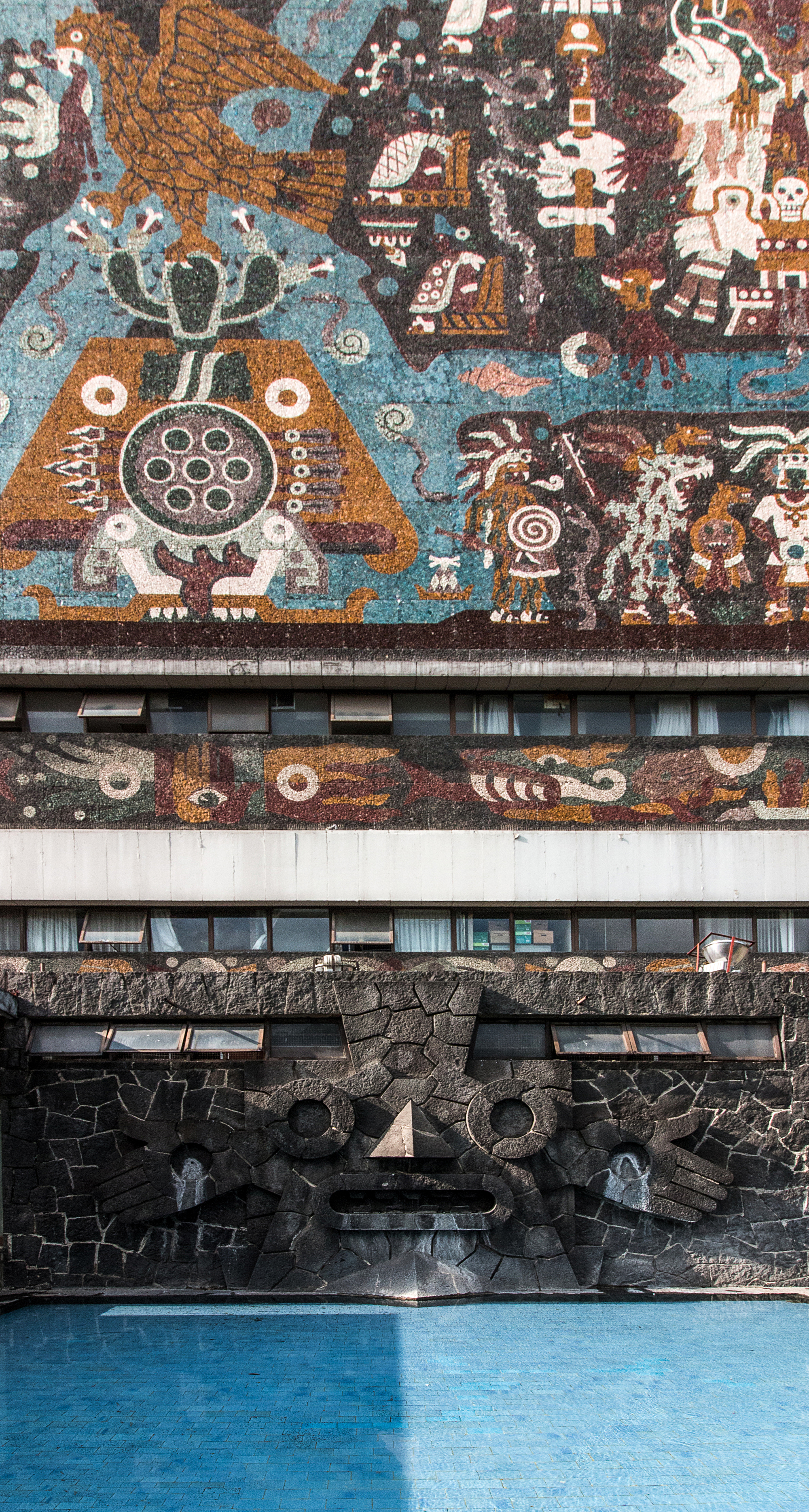 Architecture Classics: UNAM Central Library / Juan O'Gorman-6