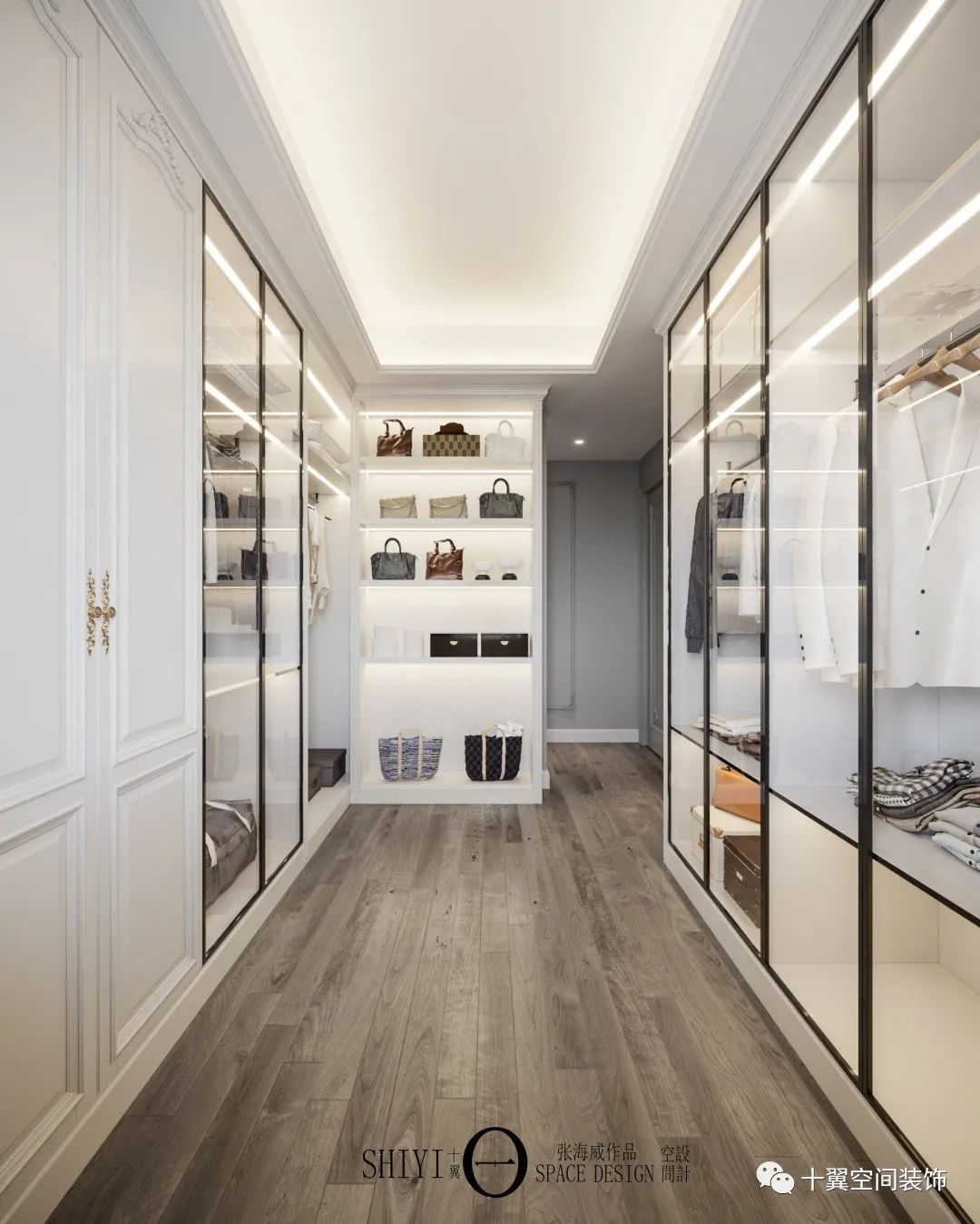 十翼空间浪漫轻奢法式设计丨中国大连丨十翼空间装饰-35