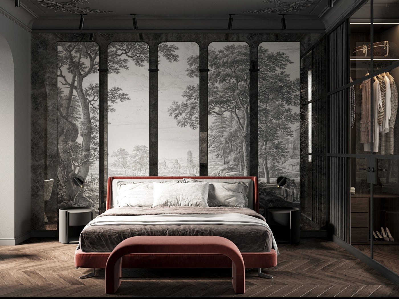 俄罗斯别墅设计 独特的质感、颜值满满-15