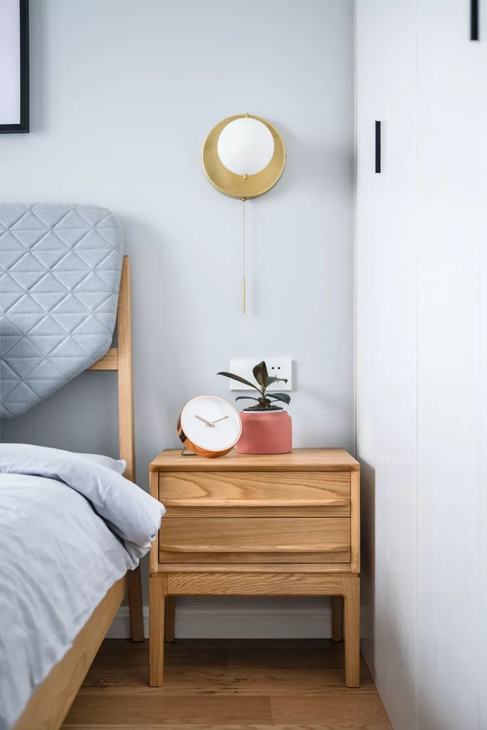 89㎡北欧小三房，原木质感打造舒适自然空间-47