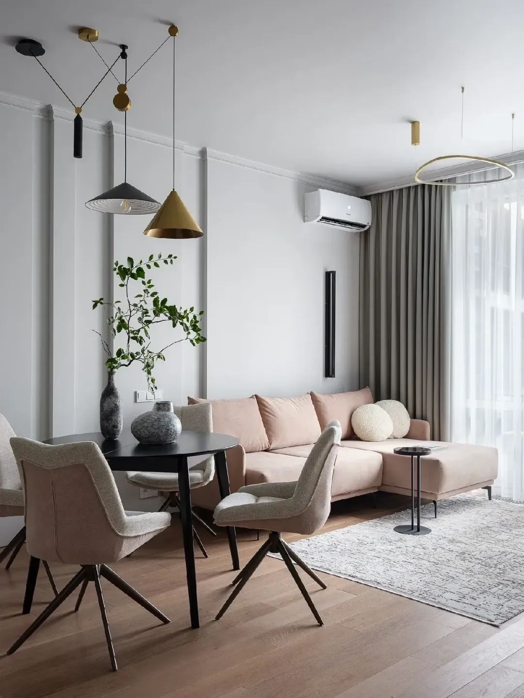 45㎡一居室公寓设计丨Yulia Sergeeva-7