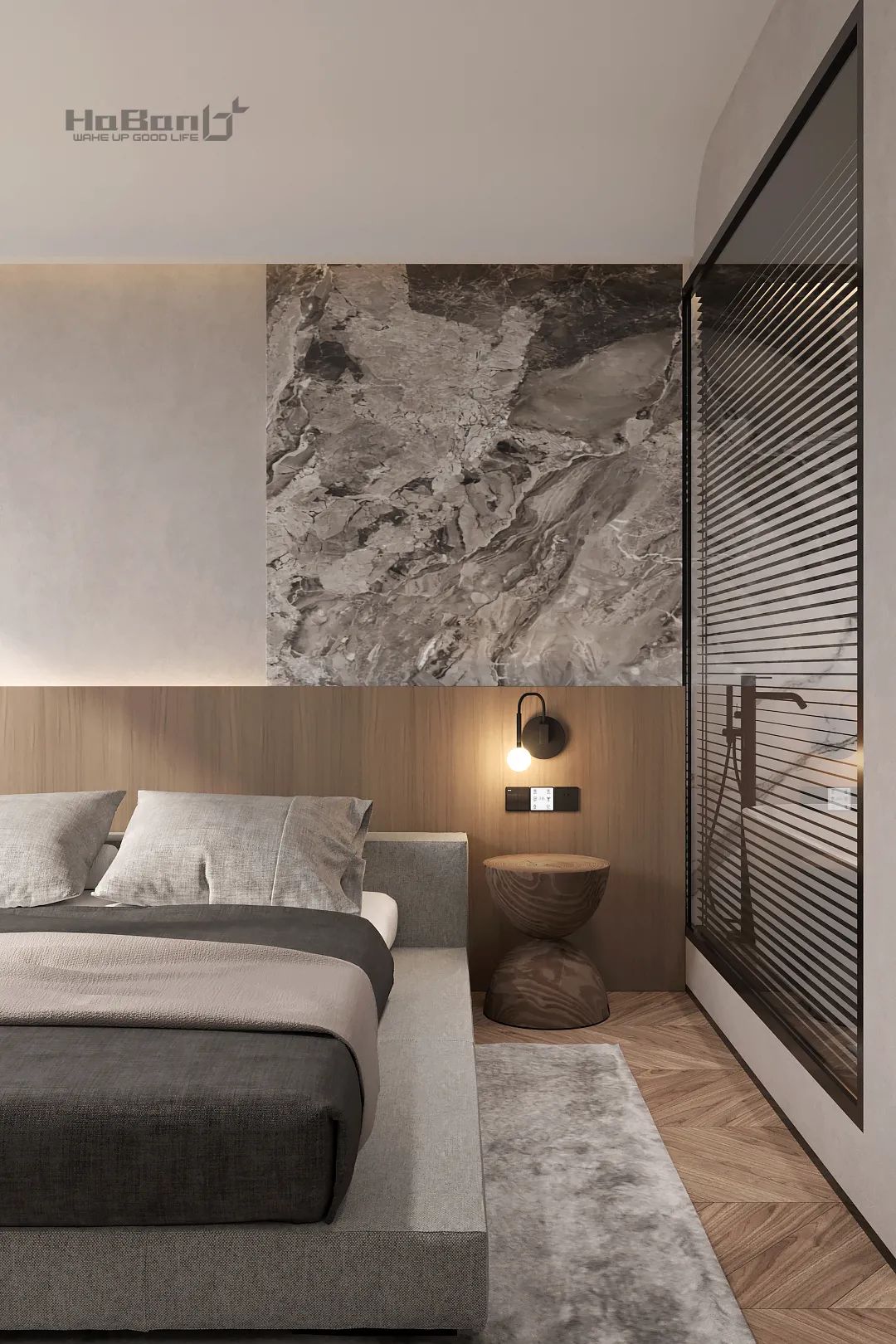 光大广场现代家居，极简与自然的完美融合-43