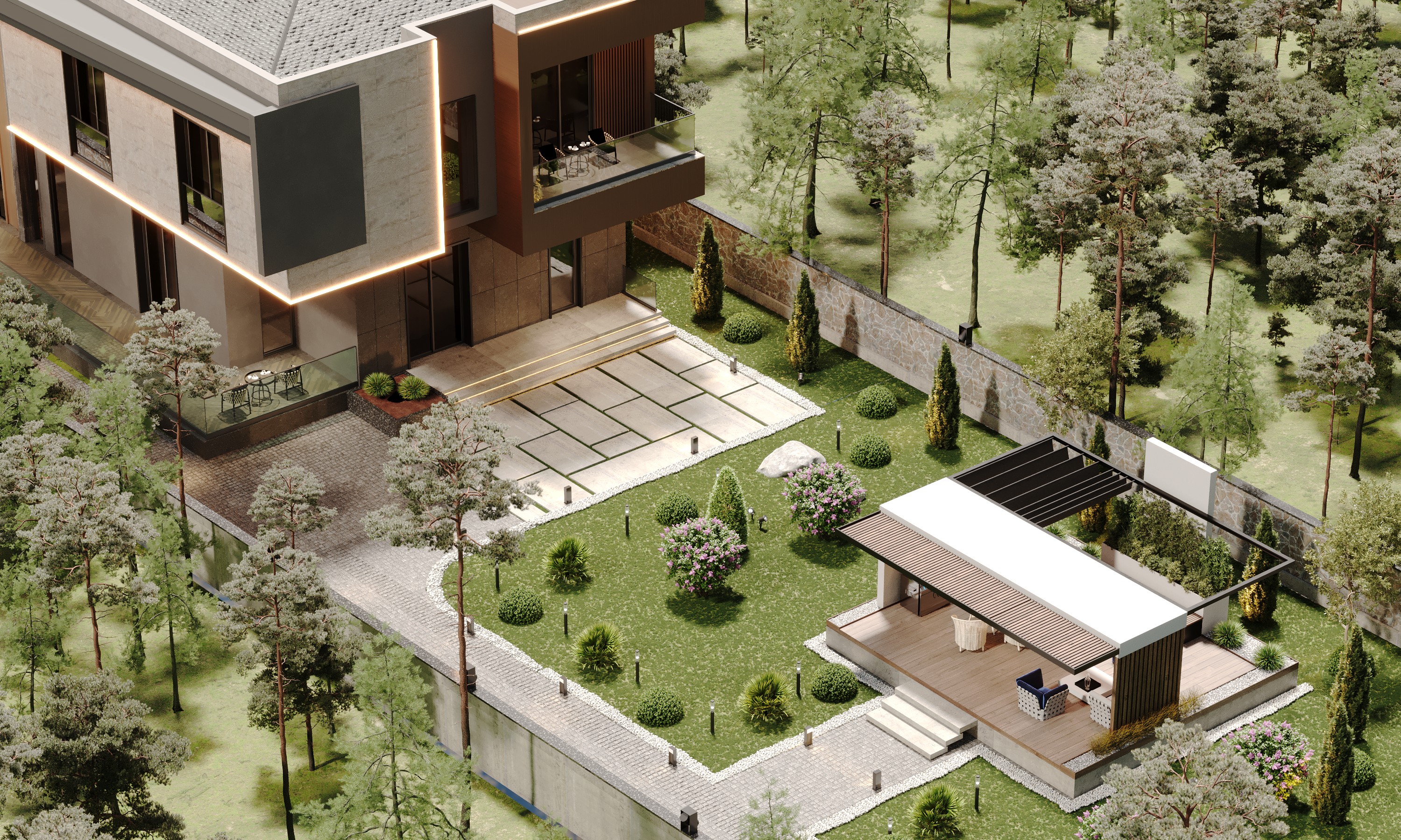 哈萨克斯坦豪华别墅项目-13