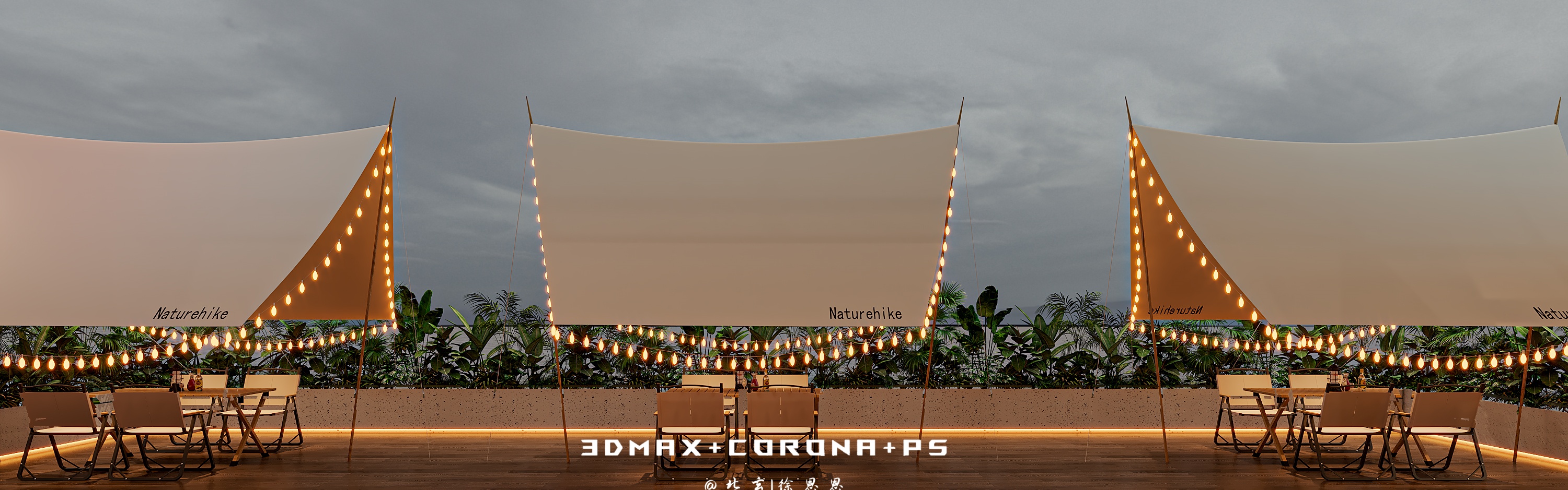 主题音乐餐吧，体验都市里的露营风-11