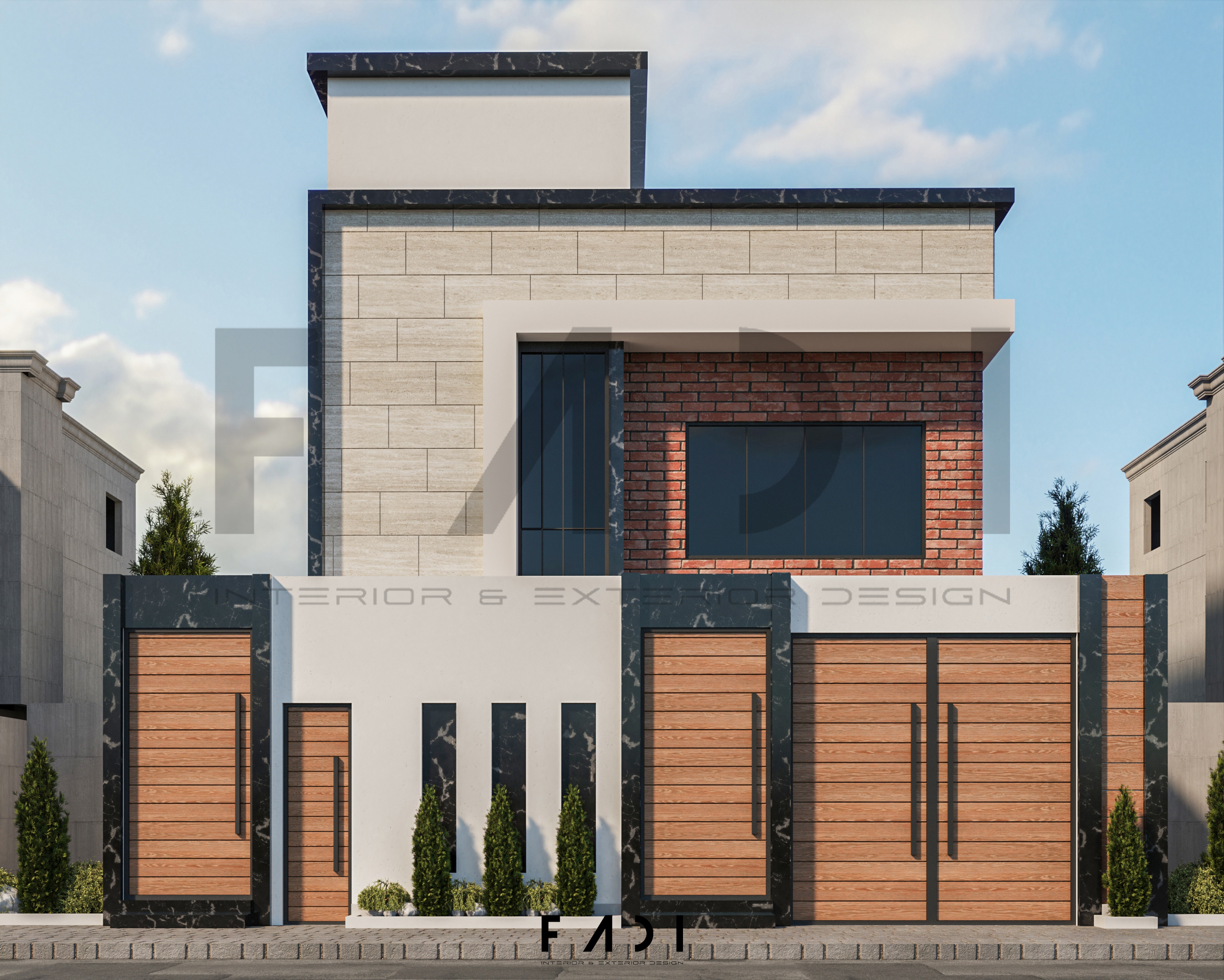 EXTERIOR DESIGN | MODERN VILLA IN RIYAD - KSA-1