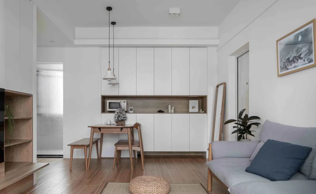 64㎡老房逆袭 | 定制橱柜、移门改窗，收纳击败 90% 小户型-74