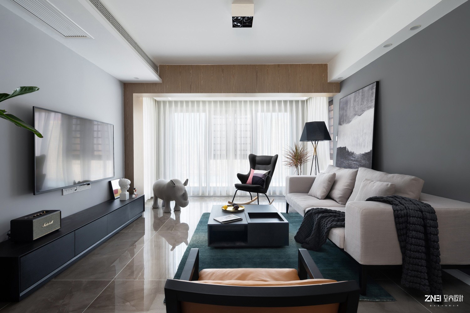 至内设计 | 台式风格住宅的宁静与时尚-0