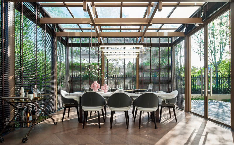 河北文安鲁能生态城新中式别墅样板间——家庭度假与生态康养的和谐空间-6