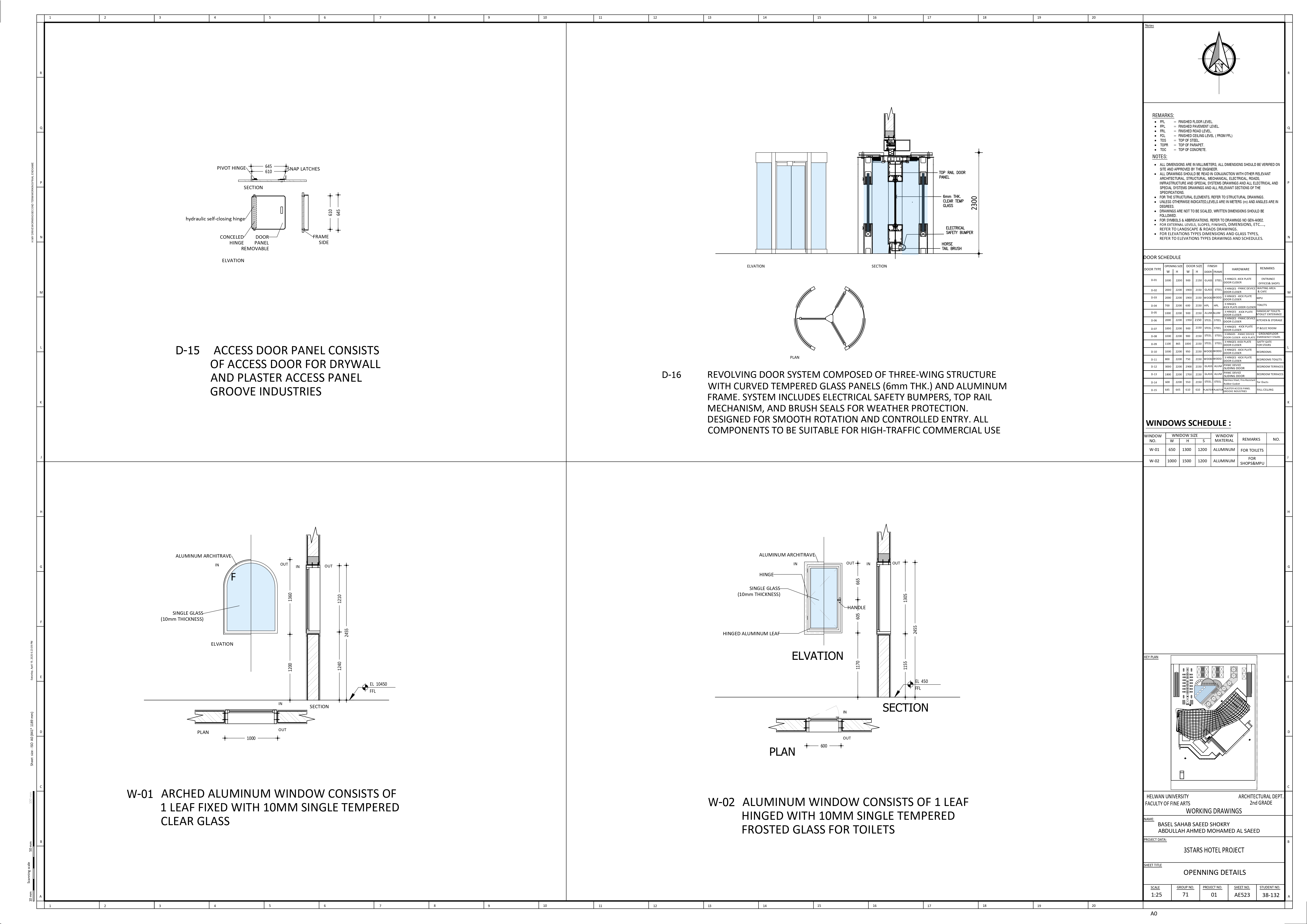 AquaVeil Hotel Working And Technical Insulation Drawing-26