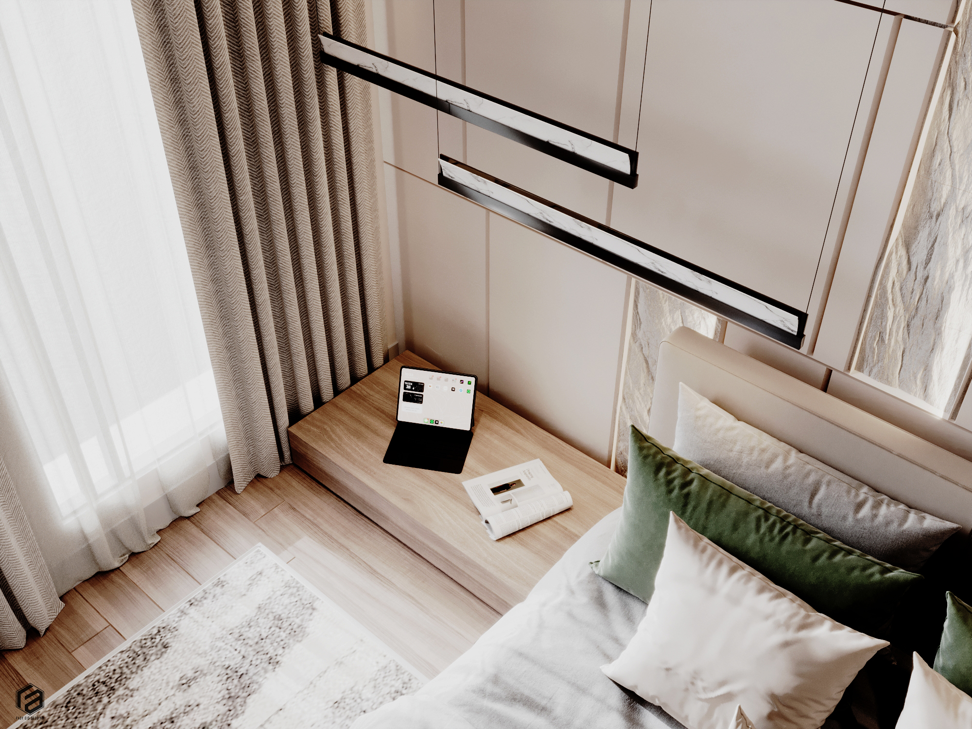 MASTWR BEDROOM MODERN-6