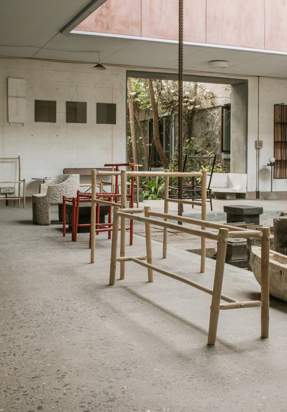 印度 Studio Mumbai 家具展丨保加利亚鲁塞丨印度建筑公司 Studio Mumbai-10